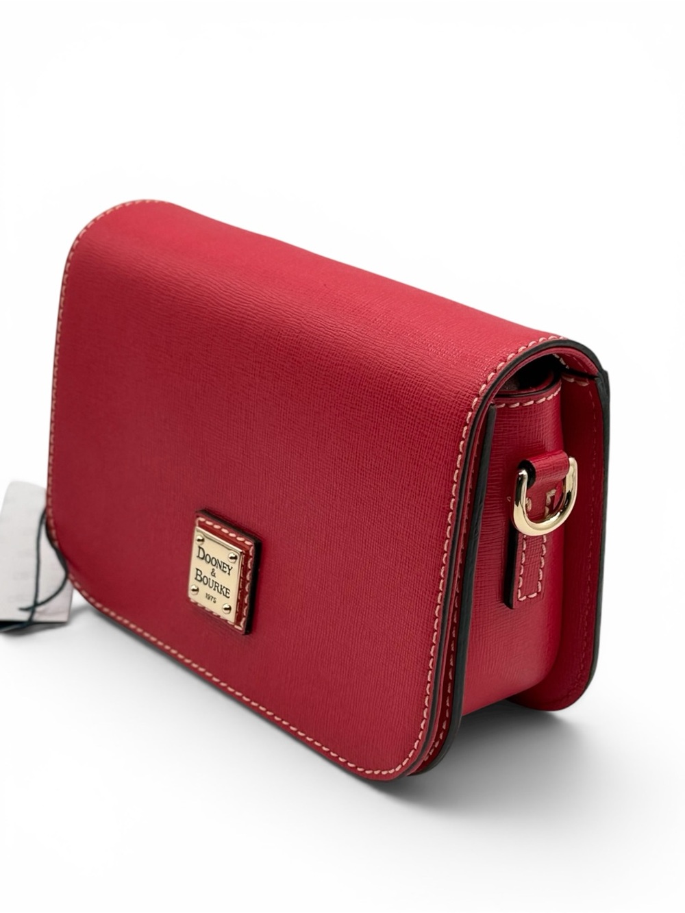 Dooney & Bourke Red Color Saffiano Kitty Crossbody‎ Bag Purse NWT